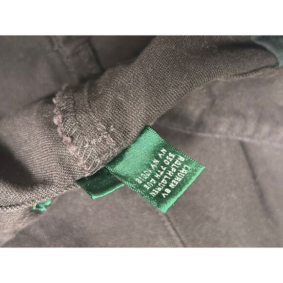 Donna Karan New York DKNY Military Field Trench Coat Womens Size L Olive Green - Picture 5 of 7